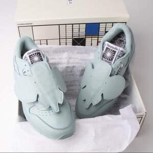 💙 Reebok x Eames Classic Leather “Seaside Grey” Limited Edition, NIB 🐘